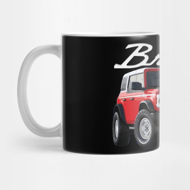 Ford Bronco Heritage edition Ford Bronco MURICA SUV sport truck RACE RED 4X4 by cowtown_cowboy